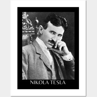 nikola tesla Posters and Art